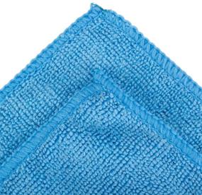 img 1 attached to MEAFBIRD Extra Thick Microfiber Cleaning Cloth (9.8'' x 11.8'' 400GSM) - Commercial Grade All-Purpose Microfiber Cloth for House, Kitchen, Window - Soft, Absorbent, Lint & Streak Free