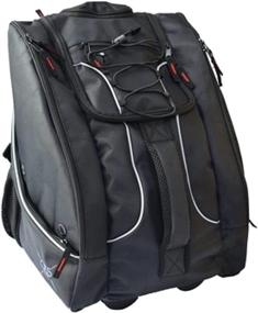 img 4 attached to 🎒 CRS Cross Skate Bag: The Ultimate Convertible Backpack-Rolling Bag with Wheels for Skating Enthusiasts - Ideal for Figure Skating, Roller Skating, Quad Skaters, Ice Skating, and Inline Skates