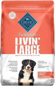 img 4 attached to True Solutions Livin' Large: Natural Large Breed Adult Dry Dog Food with Chicken by Blue Buffalo