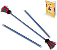 🔵 blue devil majestix juggling sticks logo