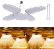 💡 exulight warm daylight deformable warehouse light - (1 pack) логотип