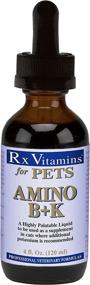 img 1 attached to Hypoallergenic 4 oz Liquid Supplement for Cats - Extra Potassium & B-Complex Vitamins - Rx Vitamins Amino B+K - Highly Palatable