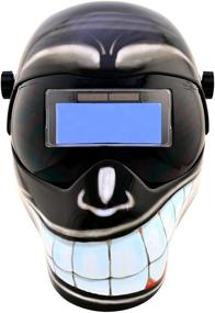 img 3 attached to 🔍 Improved SEO: Save Phace Auto-Darkening Welding Helmet Smiley EFP F-Series - Enhanced Vision Welder Hood Grinding Mask with Adjustable 4.3 x 2 Inch ADF for SMAC/MIG/TIG - Solar Powered with 2 Sensors - 3012626