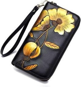 img 4 attached to NOVACHIC Blocking Genuine Leather Removable Women's Handbags & Wallets