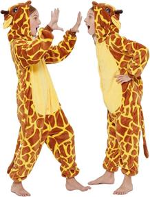 img 4 attached to CASABACO Halloween Onesie Giraffe Costume Dress Up & Pretend Play