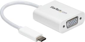 img 4 attached to 💻 Enhance Your MacBook Pro's Display: StarTech.com USB-C to VGA Adapter - White - 1080p