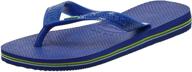 👟 stylish havaianas brasil unisex multicolour brazilian boys' shoes – comfort and fashion combined! logo