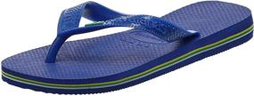 img 4 attached to 👟 Stylish Havaianas Brasil Unisex Multicolour Brazilian Boys' Shoes – Comfort and Fashion Combined!