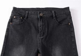 img 2 attached to Trendy Boys' Stretch Skinny Destroyed Distressed Fashion Clothing and Jeans