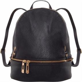 img 4 attached to 🎒 Fashionable Leather Backpack by Humble Chic: Amp up Your Style