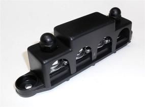 img 3 attached to 🔌 Fastronix 3/8" 4 Stud Ground Distribution Block with Protective Cover - Efficient and Reliable