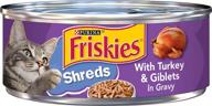 🦃 purina friskies gravy wet cat food: turkey & giblets in gravy - (24) 5.5 oz. cans logo