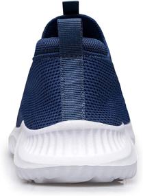 img 1 attached to 👟 YHOON Women's Slip-On Walking Shoes - Lightweight Tennis Sock Sneakers