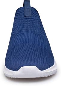 img 2 attached to 👟 YHOON Women's Slip-On Walking Shoes - Lightweight Tennis Sock Sneakers