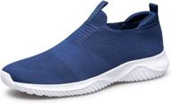 👟 yhoon women's slip-on walking shoes - lightweight tennis sock sneakers logo