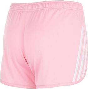 img 3 attached to 🩳 adidas Girls' Striped Mesh Shorts