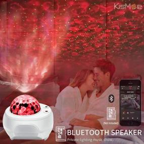 img 1 attached to Immerse in Stellar Serenity: Galaxy Star Light Projector with Hi-Fi Stereo Speaker for Bedroom, Party & Home Theatre