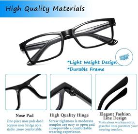 img 2 attached to Suertree Reading Glasses Lightweight Eyeglasses Vision Care