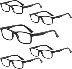 img 4 attached to Suertree Reading Glasses Lightweight Eyeglasses Vision Care