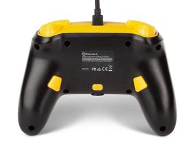 img 1 attached to 🎮 Enhanced Wired Controller for Nintendo Switch - Pikachu Lightning - PowerA - Nintendo Switch