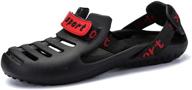 👞 yxdchw unisex hollow hole breathable quick-drying non-slip water shoes for beach, swimming, garden - casual amphibious footwear logo