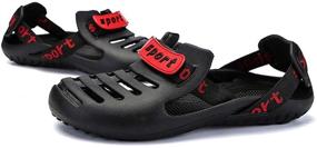 img 2 attached to 👞 YXDCHW Unisex Hollow Hole Breathable Quick-Drying Non-Slip Water Shoes for Beach, Swimming, Garden - Casual Amphibious Footwear