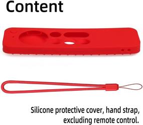 img 3 attached to Compatible With Apple TV 4K Siri Remote 2021 Silicone Cover Television & Video