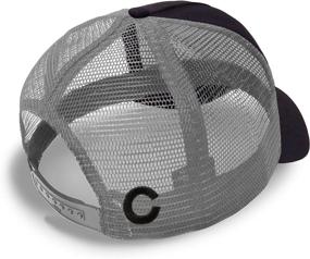 img 3 attached to Black and Grey Baseball Cap Hat with Strange Cargo Colorado Flag Patch – Adjustable