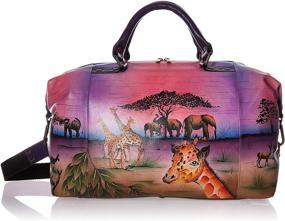 img 4 attached to 👜 Женские сумки и кошельки Anuschka Serengeti с плечиком Anna, оригинал