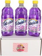 🌸 deep cleaning with fabuloso lavender freca lavanda 16.9 fl oz - pack of 3: the ultimate cleaning solution logo