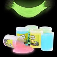 🌟 glow in the dark slime assortment for kids: kidsco delights! логотип