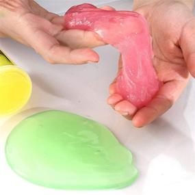 img 2 attached to 🌟 Glow in the Dark Slime Assortment for Kids: Kidsco Delights!