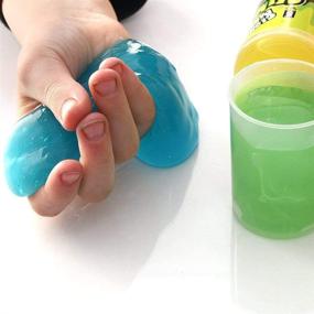 img 1 attached to 🌟 Glow in the Dark Slime Assortment for Kids: Kidsco Delights!