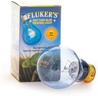 fluker's reptile incandescent daylight bulb: illuminate & enhance your pet habitat with blue glow logo
