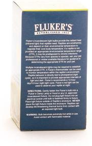 img 2 attached to Fluker's Reptile Incandescent Daylight Bulb: Illuminate & Enhance your Pet Habitat with Blue Glow