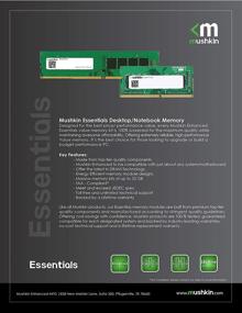 img 1 attached to Mushkin Essentials Dual Channel Low Voltage MES4U293MF32GX2