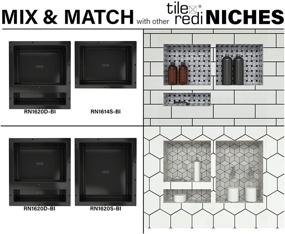 img 1 attached to Redi Niche Double Recessed Shower