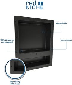 img 3 attached to Redi Niche Double Recessed Shower