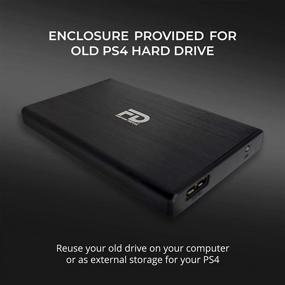 img 1 attached to 💾 Fantom Drives 2TB Hard Drive Upgrade Kit for PS4, PS4 Slim, and PS4 Pro - Boost Your PlayStation Storage Capacity!