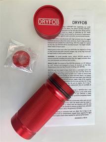 img 3 attached to 🔒 Waterproof Car Key FOB Container: DRYFOB Case & Holder for Scuba Diving and Watersports. Made of Tough Aluminum. Rated up to 130ft/1hr