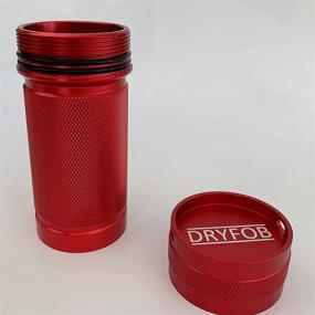 img 2 attached to 🔒 Waterproof Car Key FOB Container: DRYFOB Case & Holder for Scuba Diving and Watersports. Made of Tough Aluminum. Rated up to 130ft/1hr