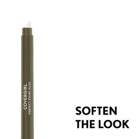 img 3 attached to 🏻 Covergirl Perfect Point Plus Eyeliner, Grey Khaki (w) 215, 0.008 Ounce (Pack of 2): Precise and Long-Lasting Eye Definition