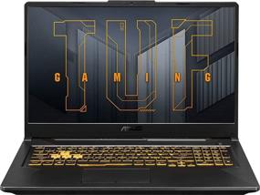 img 4 attached to 💻 CUK TUF Gaming F17 Notebook (Intel i7-11800H, 64GB RAM, 2TB NVMe SSD, NVIDIA GeForce RTX 3050Ti, 17.3-inch FHD 144Hz Display, Windows 10 Home) 17 Inch Gamer Laptop Computer - ASUS