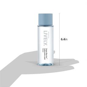 img 1 attached to 🌿 AROMATICA LIVELY SuperBarrier Hyaluronic Acid Toner 4.39oz/130ml – Deep Moisturizing, Vegan, EWG Verified: Discover the Ultimate Skin Hydration Solution