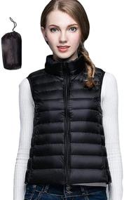 img 1 attached to Lightweight Quilted Collar Jacket Purple Women's Clothing in Coats, Jackets & Vests