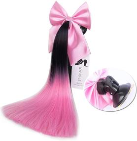 img 4 attached to 3T SISTER Pigtails Decoration Motorcycle Accessories