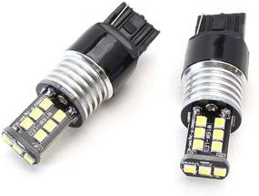 img 3 attached to Улучшите свой Volkswagen Passat: безошибочные ксеноновые лампы 7440 CREE LED для DRL - iJDMTOY (2) совместимы с шиной данных CANbus (2012-2015)