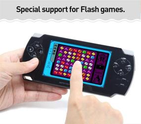 img 3 attached to ️ Rechargeable Lithium CZT Handheld Console for Kids' Electronics