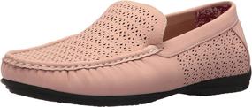 img 4 attached to 👞 STACY ADAMS Cicero Perforated Driving Shoes for Men: Loafers & Slip-Ons