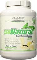 allmax nutrition isonatural ultra pure natural logo